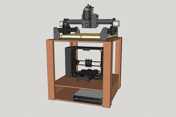 CNC 3DP Cabinet